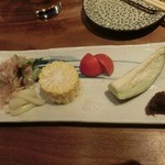 銀座 いっぱし - 茄子やもろこしはうれしい生で！