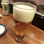まずはビアーで乾杯！