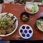 Kunieda Sengyoten - 鮮魚のごまぶし丼定食