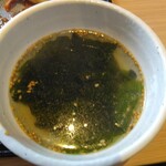 Yakitatenokarubi - ワカメスープ