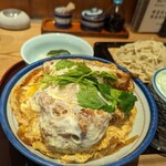 やぶそば - かつ丼アップ