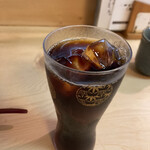 和食料理 和ごころ いなほ - いなほ特製ブレンド珈琲のアイスです