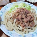 吉田のうどん はちべぇ - 肉つけうどん600円