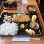 ルピナス - 豚カツ定食　750円