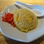 中華料理紅蘭 - Cランチ850円のハーフ辛味チャーハン