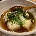 すし酒場 魚あるき - 「揚げ出し豆腐（税込￥550）」