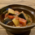 すし酒場 魚あるき - 「テーブルチャージ〈ラタトゥーユ〉（税込￥400）」