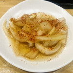 立ち飲み マルイチ - 【日替わり】ピリ辛玉ネギ。