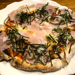 ヴァン デ ウェスト - ビザSサイズ(しらす、生ハム、大葉)