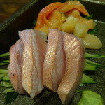 いとや - 熟成金目鯛と三重県産のあおやぎ