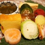 さ行 - 前菜。どれも美しく、そして美味しい！