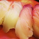 活魚大江戸 渋谷店 - 真鯛、ぶり。