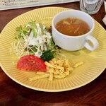 Youshokuya Hanakyabetsu - セットの前菜