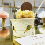 ヴェンキ - ピッコロ(￥864)。アズテコとメロンの2つのフレーバーを。