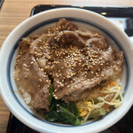 かるびのとりこ - 牛カルビ丼(並)(590円)