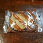 キッチン ブルー グローブ - お菓子のアップ