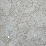 キッチン ブルー グローブ - ドラえもんの地上絵を見つけました