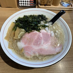麺 鍾馗 - 背脂煮干　1000円