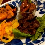 青空カリー - アチャール４種盛