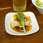 PAIRON - 紅油醬（ホンヨウジャン）がけ辣油豆腐 ¥352