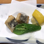 柳町 一刻堂 春吉店 - カンパチの揚げ物