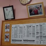 味楽 - その上には額縁が。