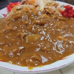 味楽 - 具がたっぷりなので、箸でも食べられます。