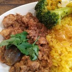 レインボウスパイス - 限定のチキンキーマアップ写真