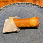 上方中華 新瓊 - 香魚春捲：鮎の春巻き
