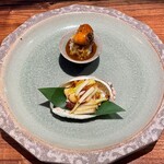 上方中華 新瓊 - 一品鮑魚：鮑の一皿