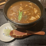 日本橋 やぶ久 - 〆でカレー蕎麦