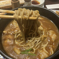 日本橋 やぶ久 - カレー蕎麦リフト