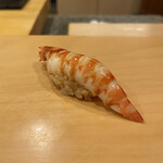 鮨 やすみつ - 車海老