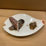 鮨 やすみつ - シャコ