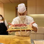 鮨 やすみつ - 鉄火巻き