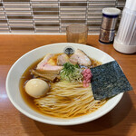 らぁ麺 とうひち - とうひち冷やし限定2023 vol.2 地鶏と焼きアゴ魚介冷やし醤油らぁ麺