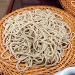 Soba Nozawa - せいろのそばはしっかりとしていて、蕎麦の香りが強い。