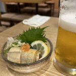 SAKE BAR サカナノトモ - あん肝ポン酢