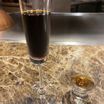 GINZA FUJIMARU - 水出しコーヒー　スッキリとした苦味がありました。