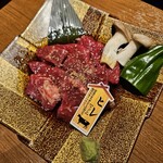 Akashi Yakiniku Morishin - 柔らかお肉のスペシャル定食のお肉(ヒレ)