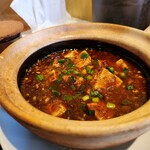 Chuukadaininguhanachaina - 土鍋麻婆豆腐です。