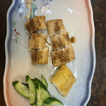 元寿司 - アナゴ焼き