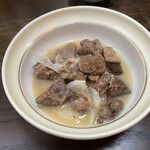 元寿司 - 馬肉煮込み