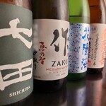 Local sake from 680 yen