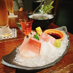 和　ともり - お刺身もねっとりと熟成されてます