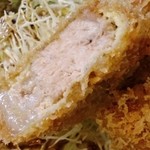 かつ精 - 黒豚ロース定食