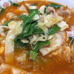 Gyouza No Oushou - 豚辛ラーメン 具材