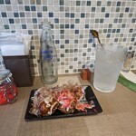 たこ焼き カツラギ - 焼き立てのたこ焼き＆レモンサワー　750円