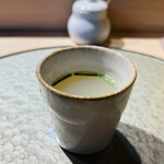 天冨良 銀座 よこ田 - しじみのスープ