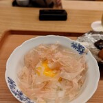 一本杉 川嶋 - 烏骨鶏の卵かけご飯